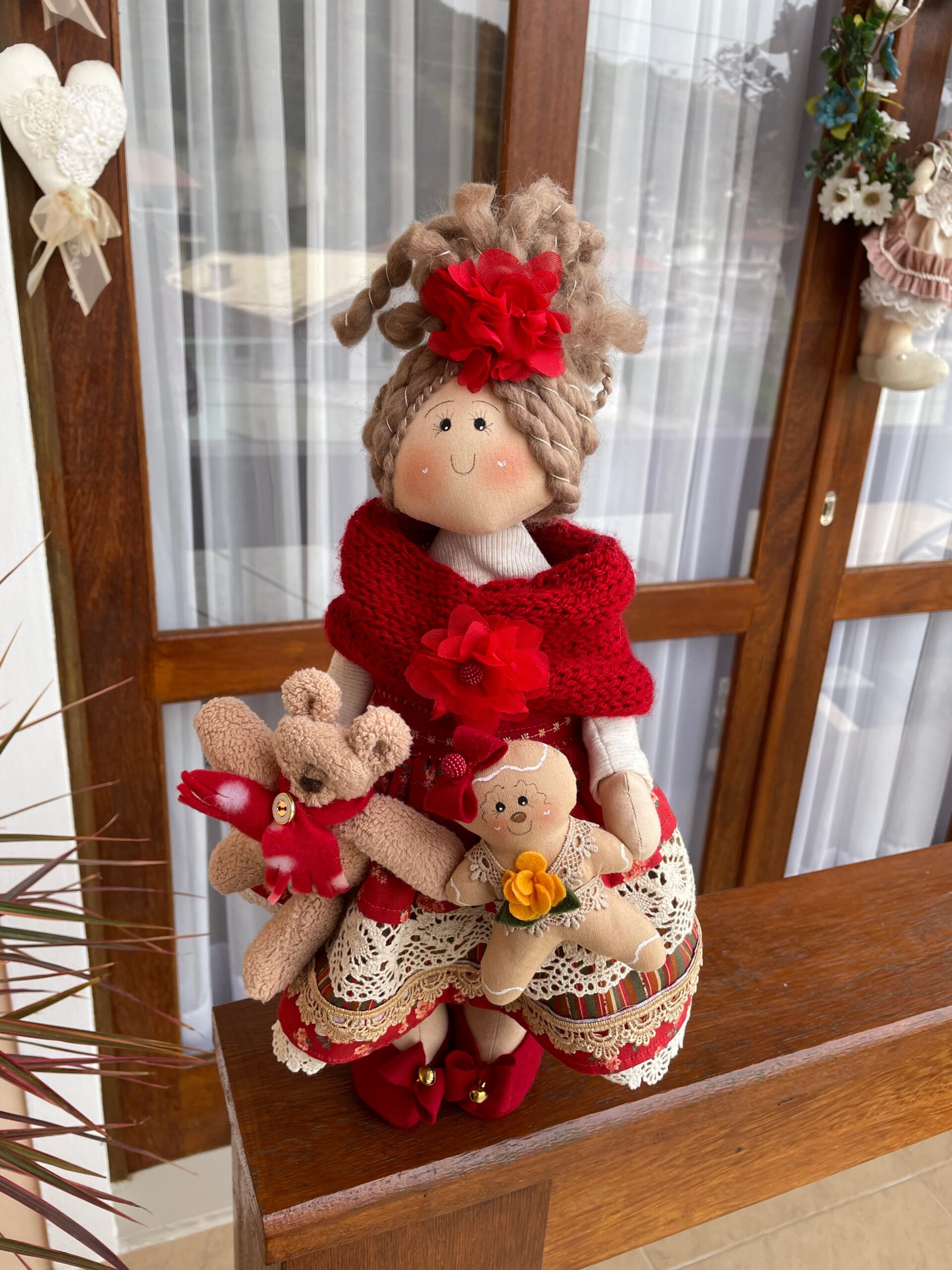 Molde - Boneca de Natal (PDF)