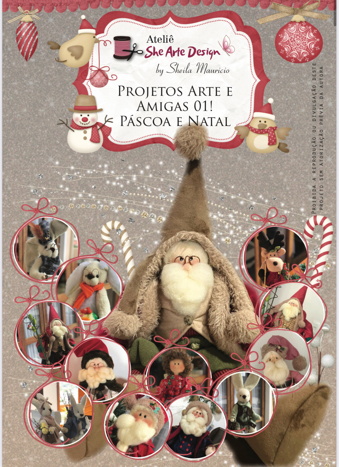 Livro Arte e Amigas - Natal e Páscoa (PDF)