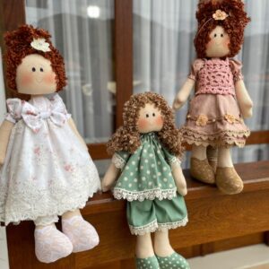 Molde-Bonecas Amigas do Bem