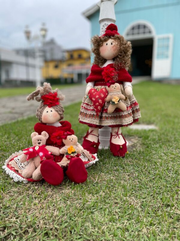 Molde - Boneca de Natal (PDF) - Image 2