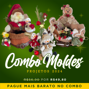 Moldes - Combo Natal 2024 (PDF)